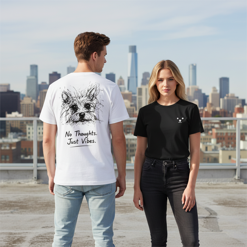 No Thoughts Just Vibes Tee