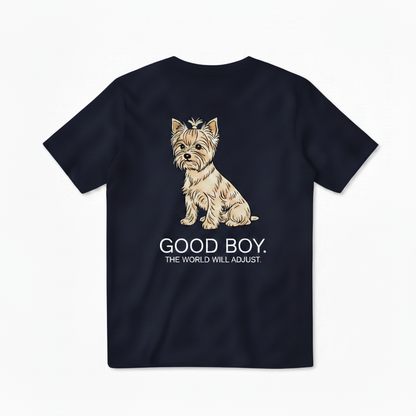 Good Boy Yorkie Dog Tee