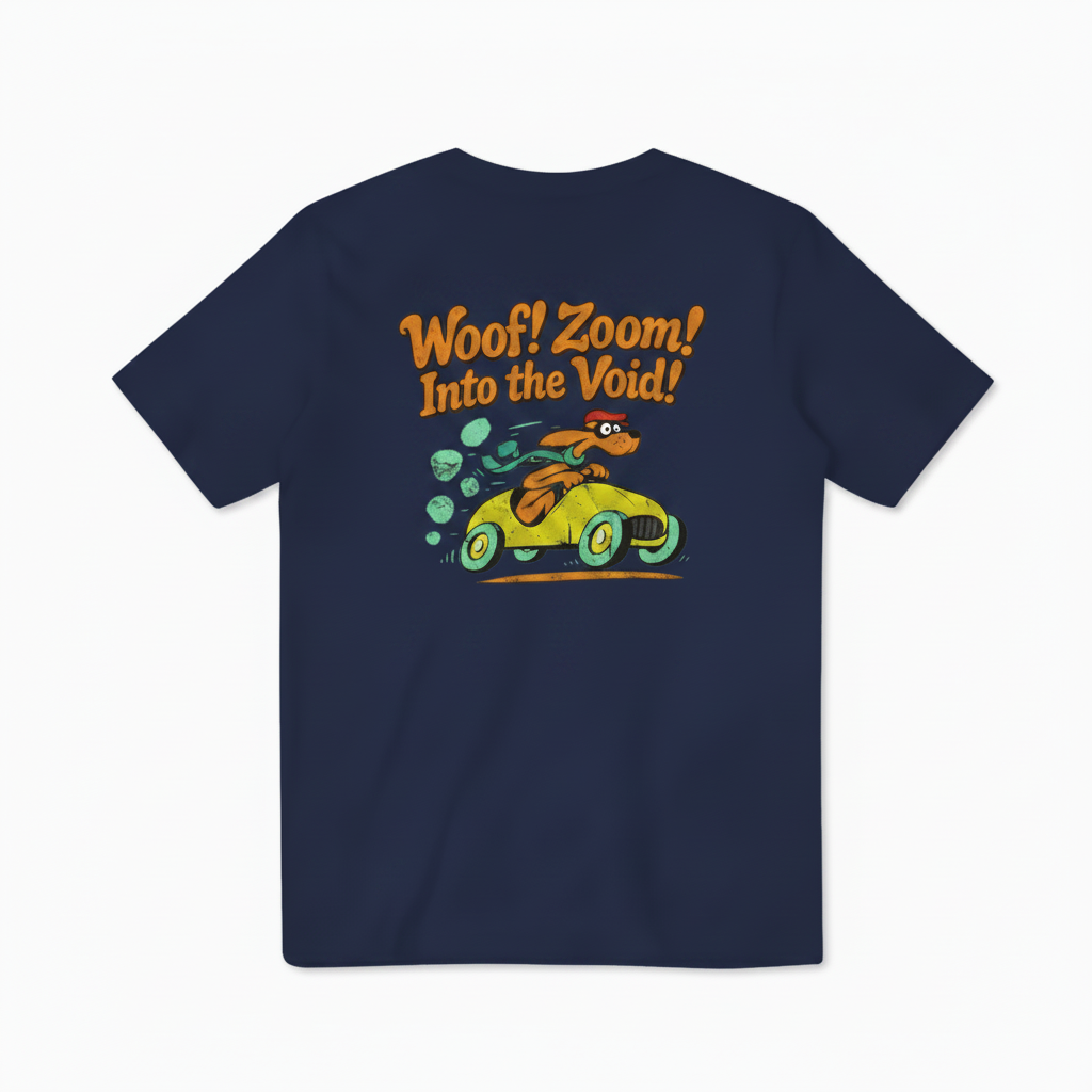 Woof Zoom Into the Void Tee