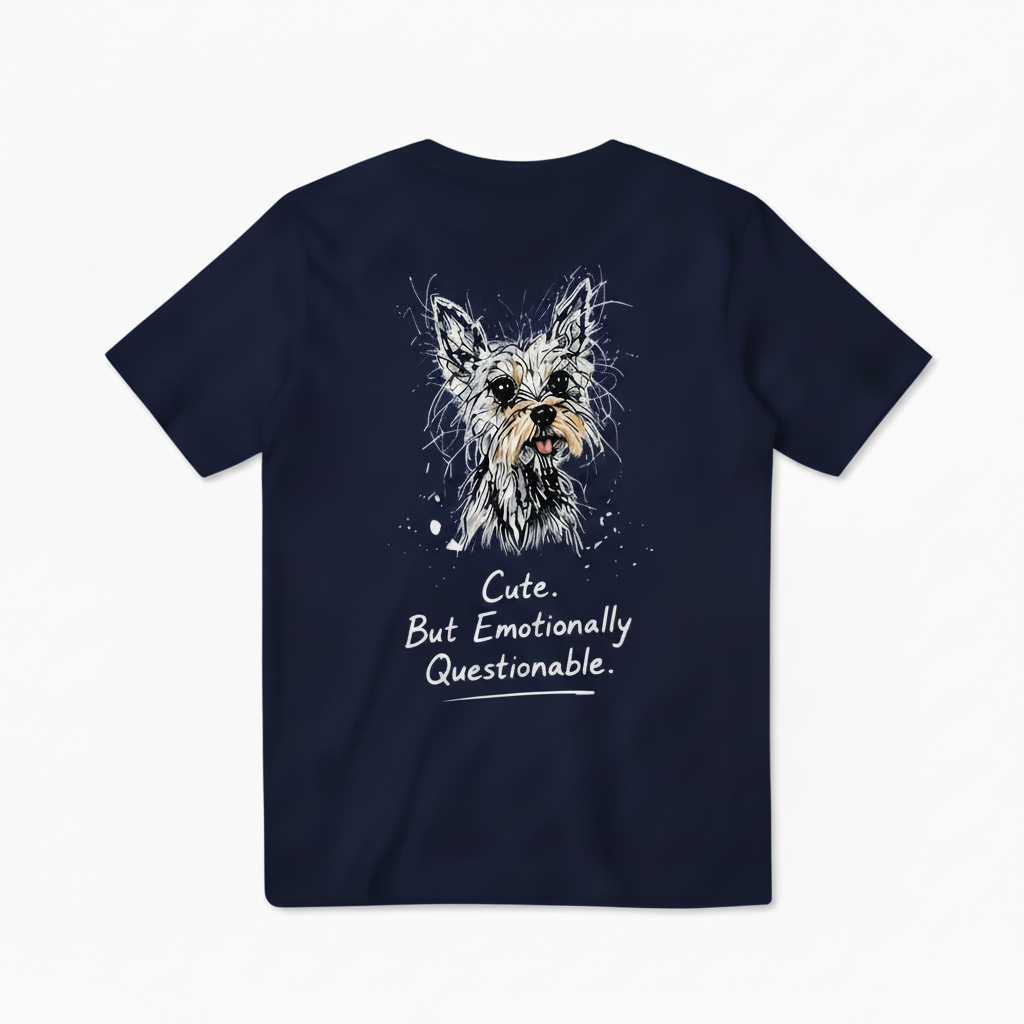 Cute But Emotionally Questionable Tee