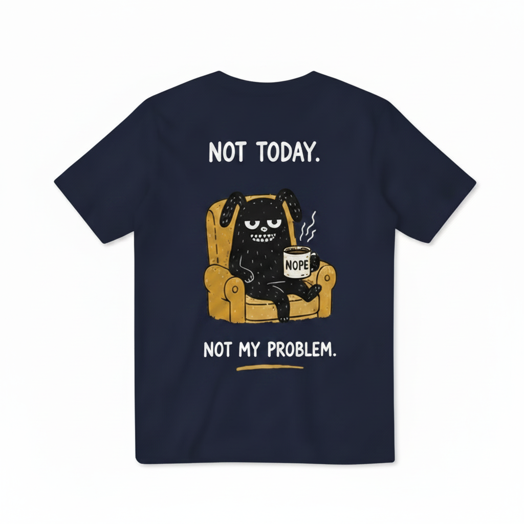 Not Today Not My Problem Tee
