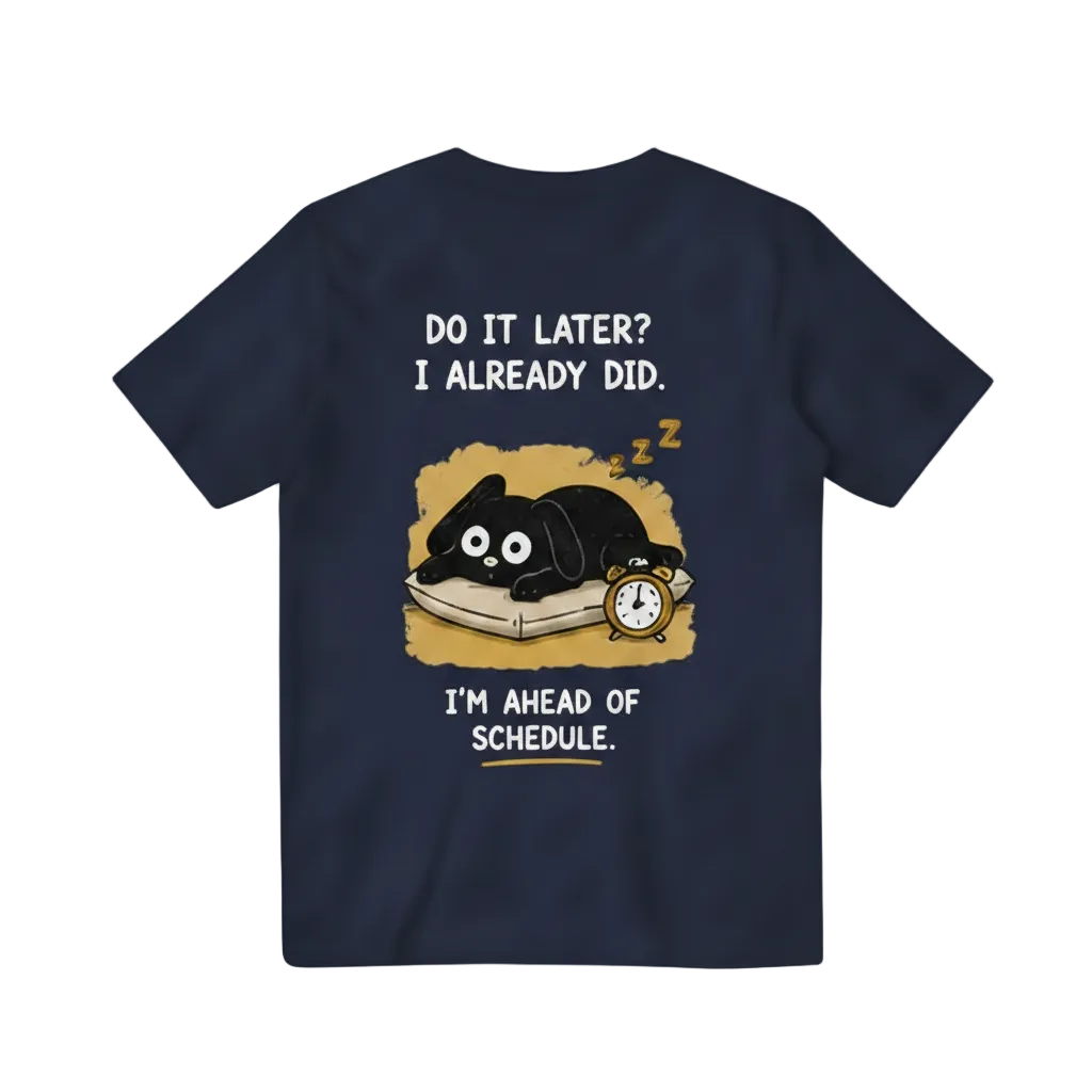 Lazy Dog Procrastinator Tee