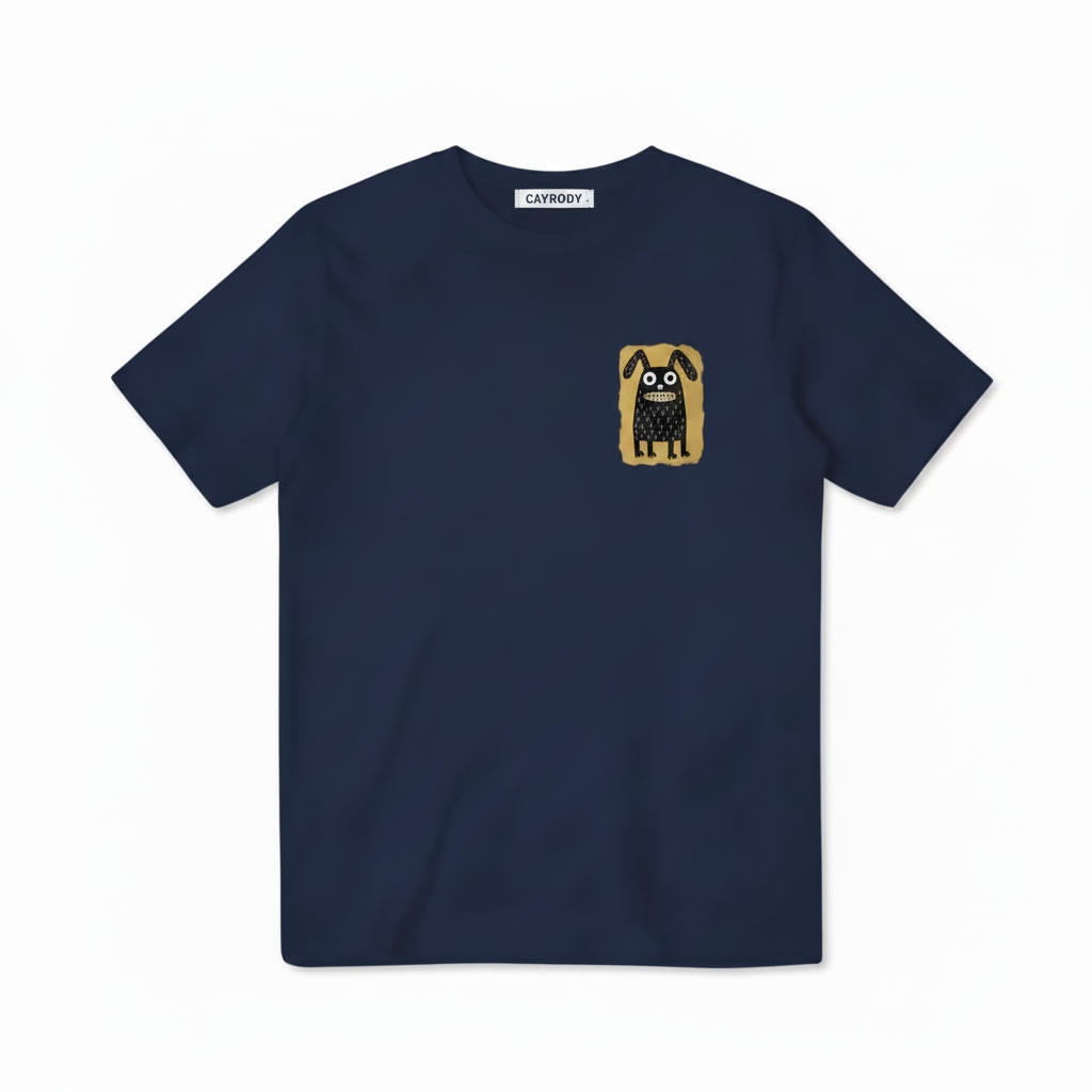 Weird Monster Dog Doodle Tee