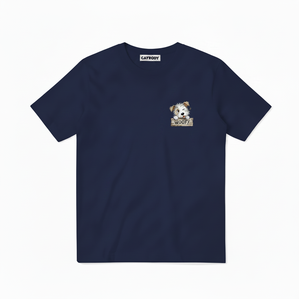 "Woof More Worry Less" Tee