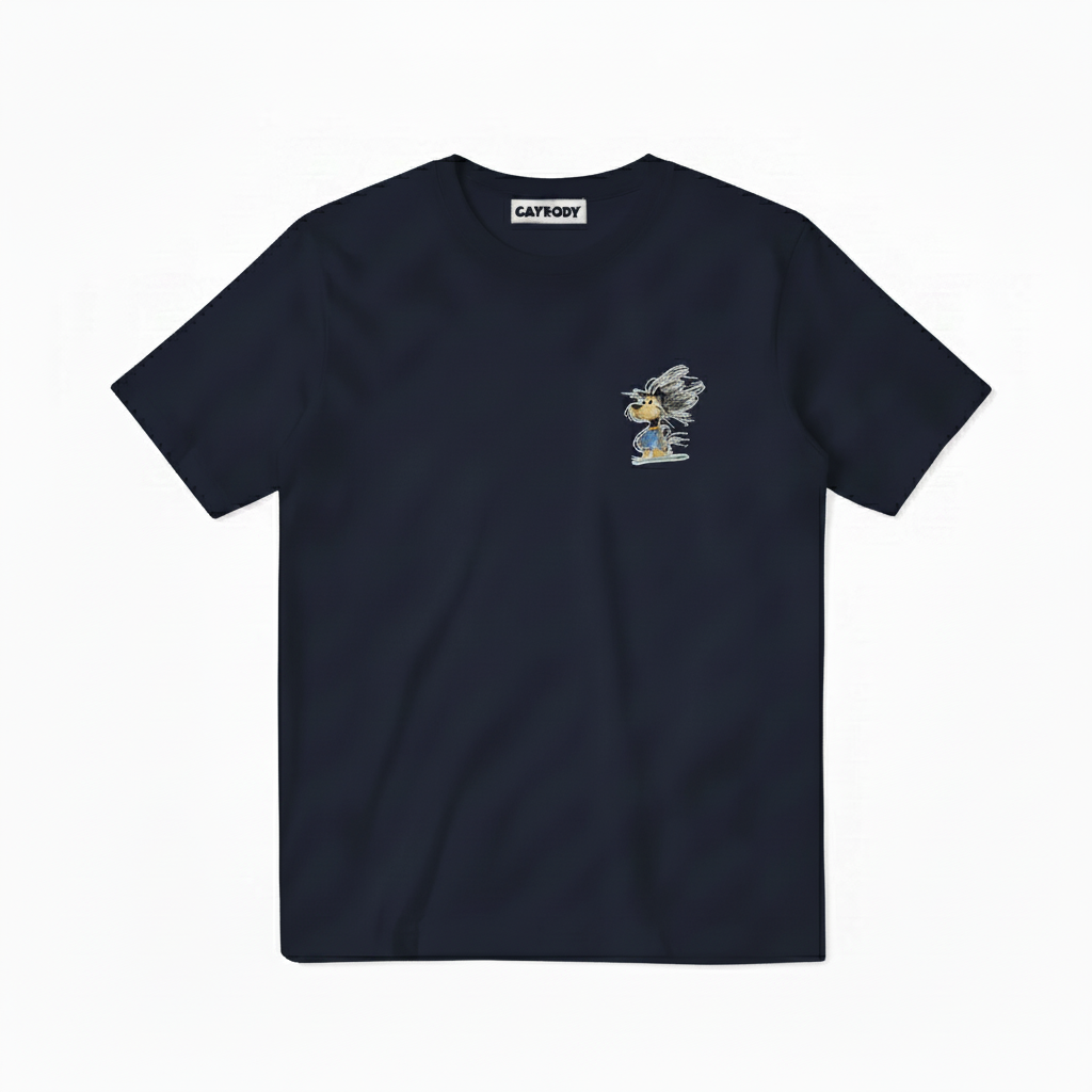 Stay Weird Windswept Dog Tee