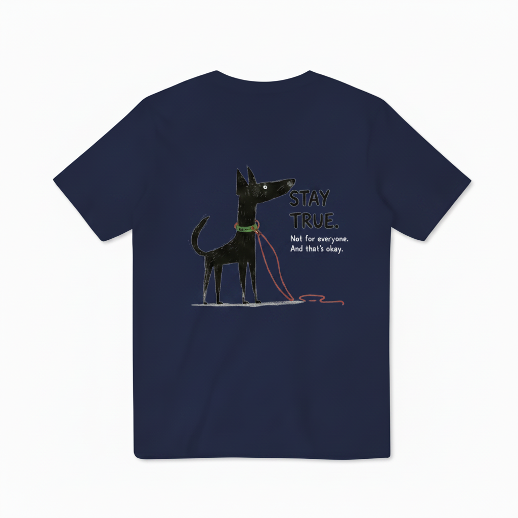 Stay True Dog Graphic Tee