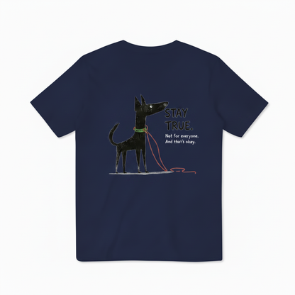 Stay True Dog Graphic Tee