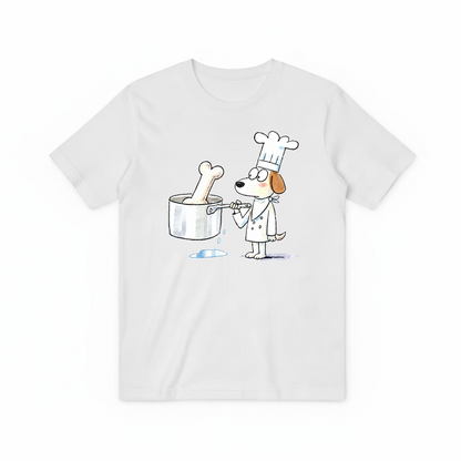 Chef Dog Funny Graphic Tee T7117