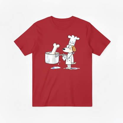 Chef Dog Funny Graphic Tee T7117