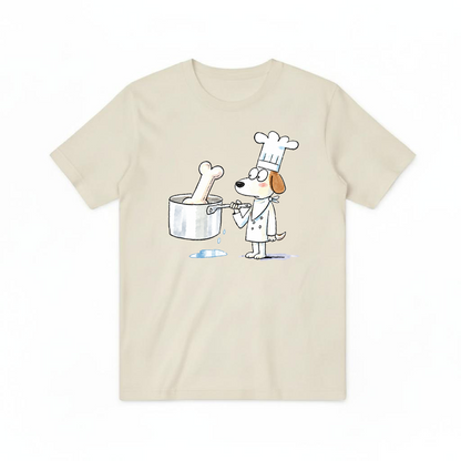Chef Dog Funny Graphic Tee T7117