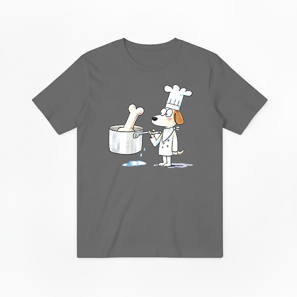 Chef Dog Funny Graphic Tee T7117