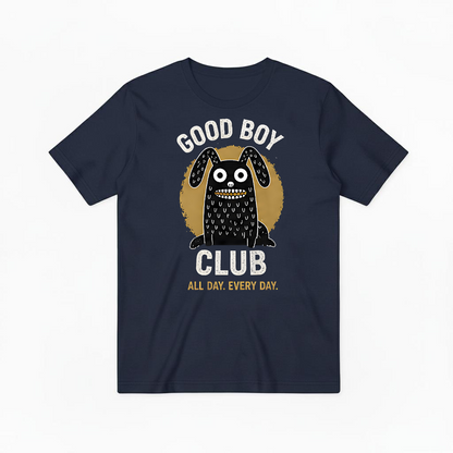 Good Boy Club Funny Monster Dog Graphic Tee T7099
