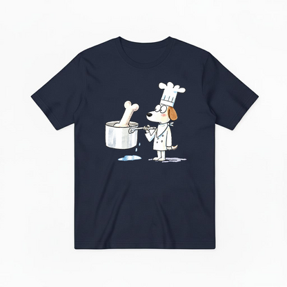 Chef Dog Funny Graphic Tee T7117
