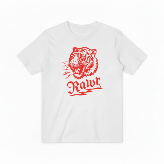 White Tiger Rawr Tee